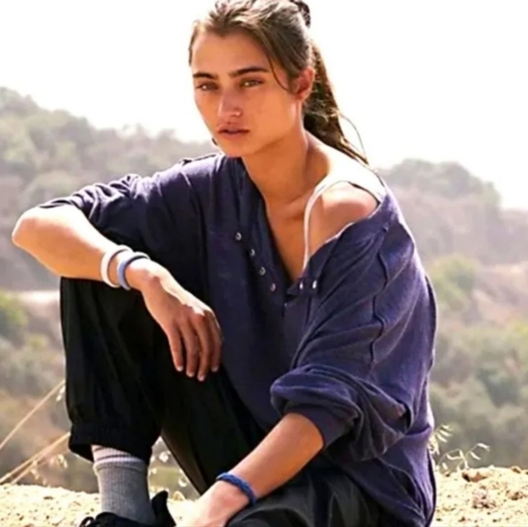 FP Movement by Free People Tops - NWOT Free People Movement One Up Long Sleeve in Purple Night Watch Size Medium